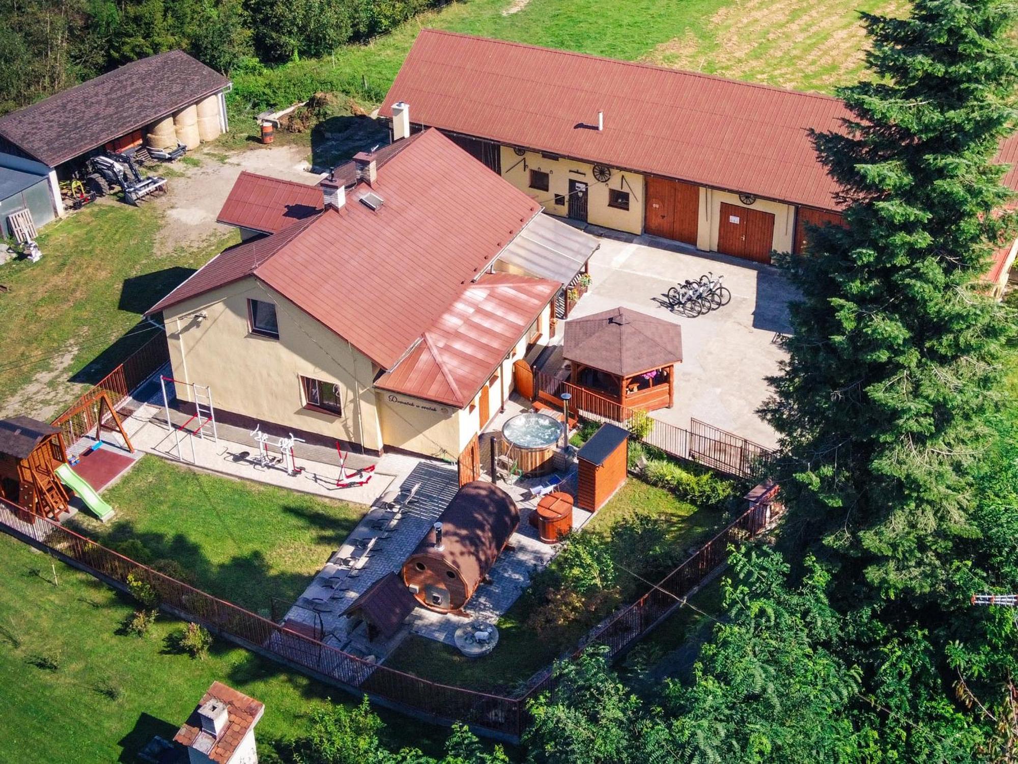 Agroturistika - "Domecek U Ovecek" Villa Horní Těrlicko Buitenkant foto